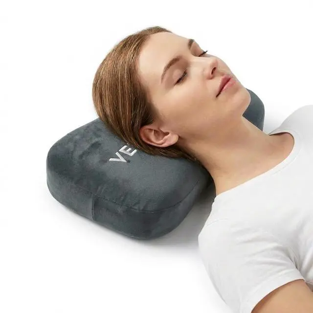 Alt view image 7 of 7 - Neck Pillows-Chair Headrest,Neck & Cervical Pillows-Memory Foam,Black