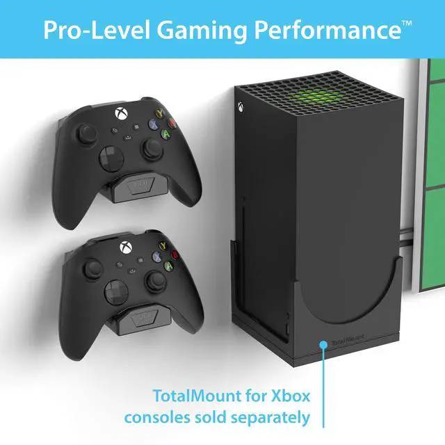 Alt view image 3 of 6 - Controller Wall Stands (2 Pack) with Non-Slip Pads & Removable Adhesive for Xbox, PS5, PS4, and Nintendo These Premium Holders Wont Damage Your Wall with Screws or Permanent Adhesive