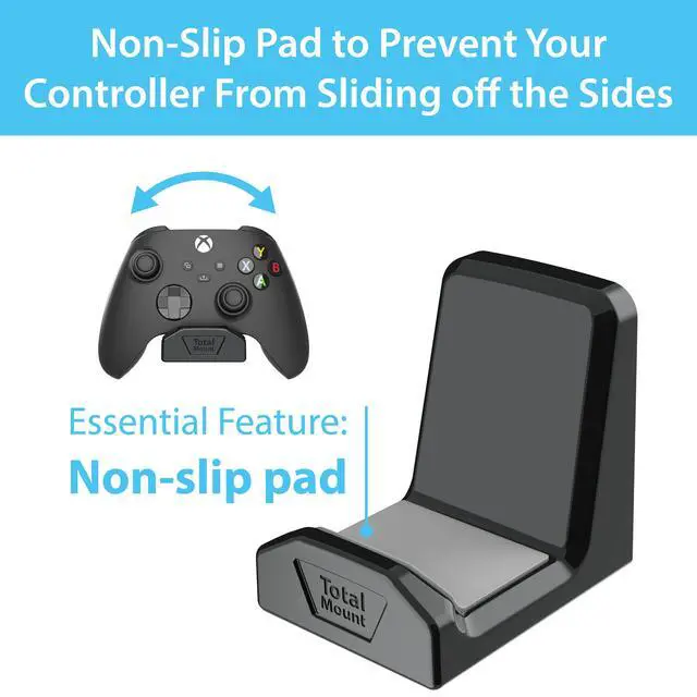 Alt view image 5 of 6 - Controller Wall Stands (2 Pack) with Non-Slip Pads & Removable Adhesive for Xbox, PS5, PS4, and Nintendo These Premium Holders Wont Damage Your Wall with Screws or Permanent Adhesive