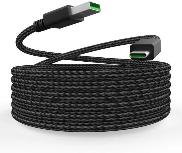 Main image of USB C Mouse Charging Cable Power Cord Compatible with Razer Viper V2 Pro, Razer Viper V3 Pro, DeathAdder V3 Pro, Basilisk V3 Pro, Razer Basilisk V2 Pro Hyperspeed Wireless Gaming Mouse, More