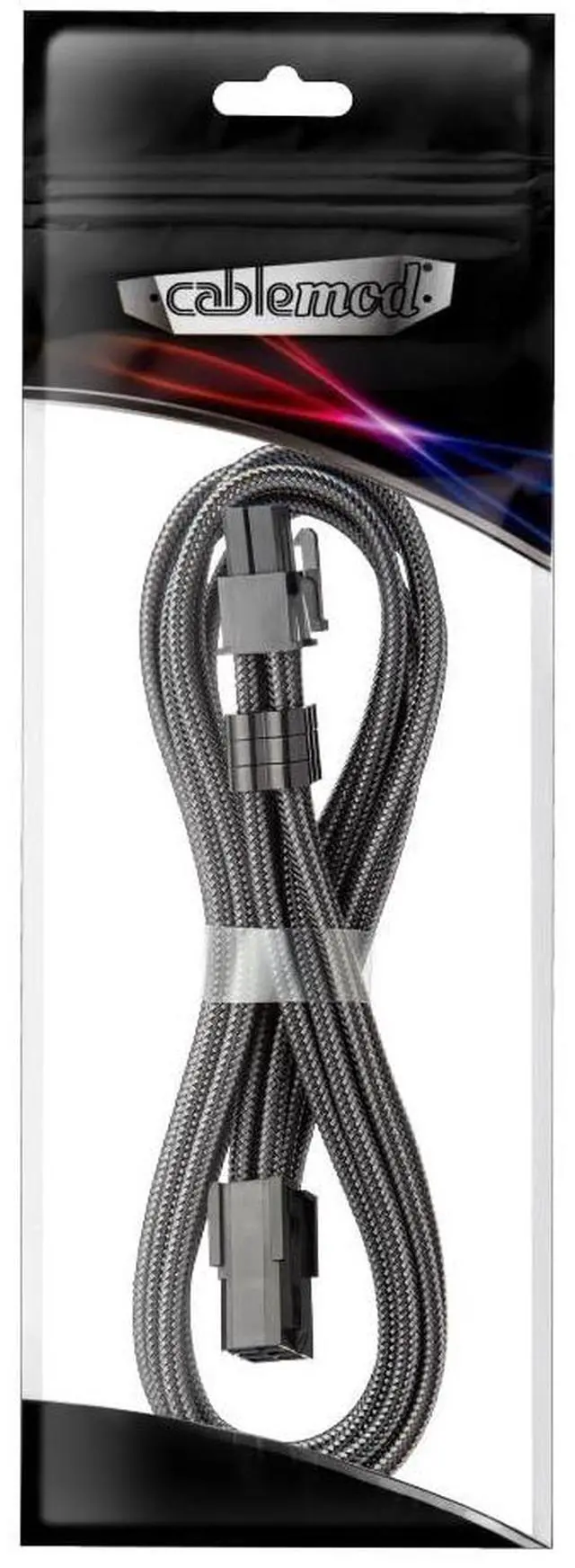 Alt view image 2 of 2 - Pro ModMesh 6-pin PCI-e Extension (Carbon, 45cm)
