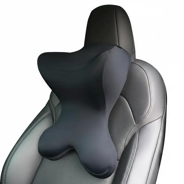 Main image of Car Headrest PillowNeck Support for Office Chair,100% Memory Foam Car Neck Pillow - Ergonomic Neck Support with Adjustable Double Strap, Breathable Comfort for Car, Gaming & Office Chairs