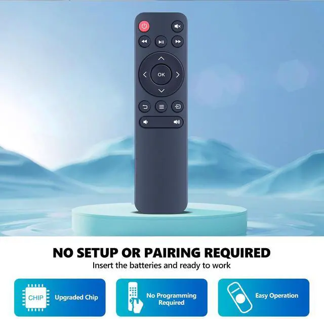Alt view image 3 of 6 - Mini Projector Remote Control for Vankyo Performance V620 V630 V700 V600 M18 V630W V610 Mini LED LCD, for Roconia G3W Projector, for CiBest SO-S