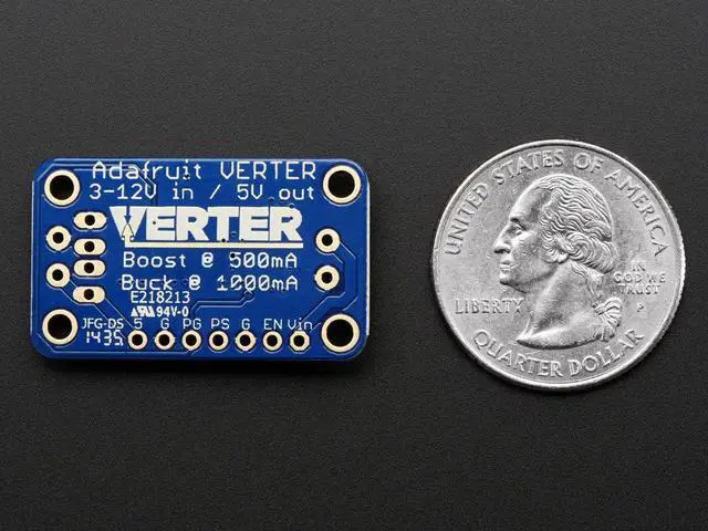 Alt view image 2 of 3 - VERTER 5V USB Buck-Boost - 500mA from 3V-5V / 1000ma from 5V-12V