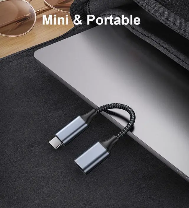 Alt view image 6 of 7 - USB C to Lightning Audio Adapter for iPhone 16 15 Pro Max, USB Type C Male to Lightning Female Headphones Cable Converter Fit with iPad Pro, Galaxy S23 S22, Pixel 7 6, MacBook (Can't Charge & Sync)