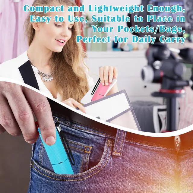 Alt view image 6 of 6 - 13pcs Black Light Flashlight, U,V LED Flashlight, Portable Ultraviolet Light 395nm, Small Glow Flashlights with 9 LED U,V Lights for Pet Urine, Counterfeit, Scorpion Detection
