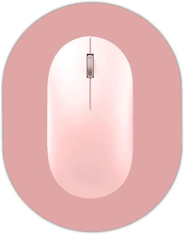 Main image of Small Mouse Pad, Mini Mouse Pad, Portable Waterproof with Anti-Slip Base,Pink 5x7 Inch