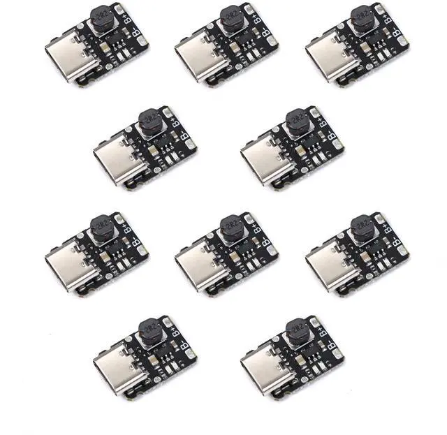 Main image of Type-c 5V Charge and Discharge Integrated Module 1A 18650 Li-ion Battery Charge Boost Power Board Protection Over TP4056 10pcs