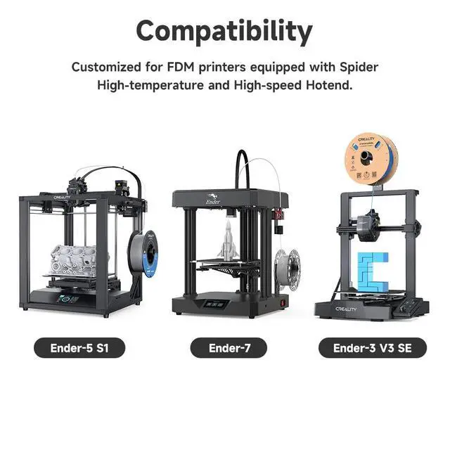 Alt view image 7 of 7 - Official Ender 3 V3 SE Nozzle, 0.4mm 5 Pcs High Speed M6 Extruder Nozzles, 3D Printer Brass High Temperature Wear Resistant Nozzle for Ender 5 S1, Ender 7
