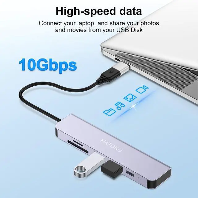 Alt view image 5 of 6 - USB C to USB Adapter,5Pack USBC Male to USB 3.0 Female Adapter Converter Connector for Google Pixel 10A 10 9 Pro XL Fold 9A 8A 8 Pro 8 7A 7 Pro 7 6A 6 Pro 6,Android Cellphone and More Type C Devices