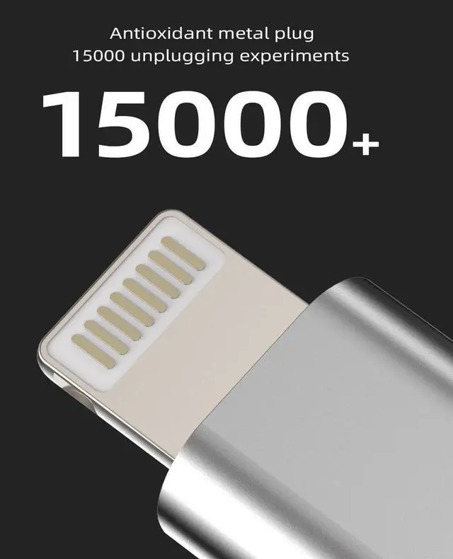 Alt view image 5 of 7 - Lightning Male to USB C Female Charging Adapter (3 Pack) for iPhone 14 13 12 11 Pro Max Mini 7 8 Plus X Xs Xr Se Ipad Air 2019 Apple Dongle Type C Charger Cable Port Converter Cord Data Sync Connector
