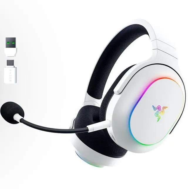 Main image of Barracuda X Chroma Wireless Gaming Headset: 2.4GHz Wireless & Bluetooth - Lightweight - Chroma RGB - 40mm Drivers - Cardioid Mic - 70 Hr Battery - for PC, Mac, PS5, Switch 2, Smartphone - White