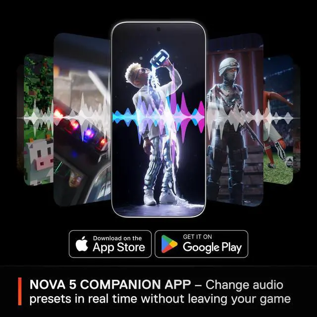 Alt view image 3 of 4 - Arctis Nova 5 Wireless Multi-System Gaming Headset - Neodymium Magnetic Drivers