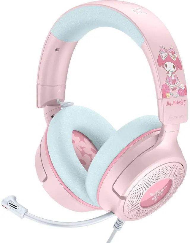 Main image of Kraken V4 X Wired Gaming Headset: 40 mm Drivers - Cardioid Mic - Memory Foam Cushions - Chroma RGB Lighting - Type C & Type A Cable - for PC, Mac, PS5, Nintendo Switch 2 - My Melody Edition