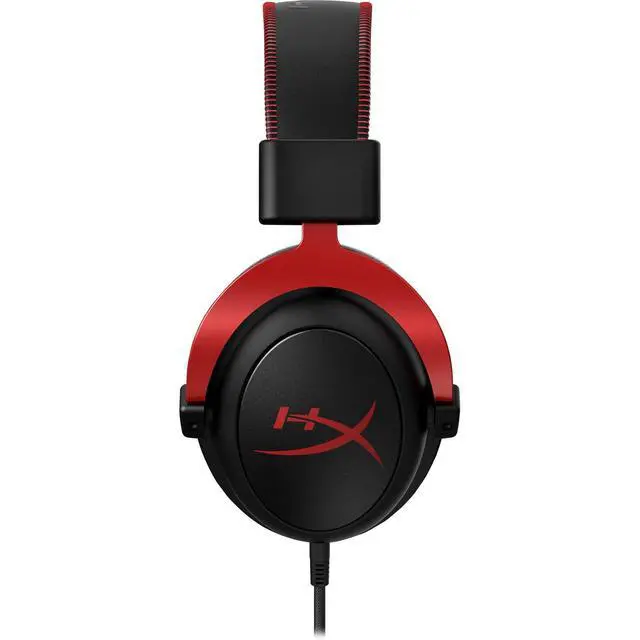 Alt view image 3 of 4 - Cloud II - Gaming Headset, 7.1 Surround Sound, Memory Foam Ear Pads, Durable Aluminum Frame, Detachable Microphone, Works with PC, PS5, PS4, Xbox Series X|S, Xbox One Red