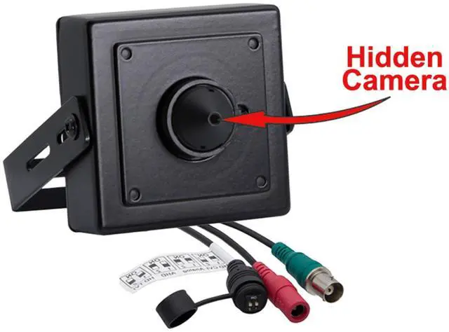 Alt view image 7 of 7 - 1080p HD 4in1 AHD TVI CVI, Analog Indoor Mini Hidden Camera with Wide Angle Pinhole Lens