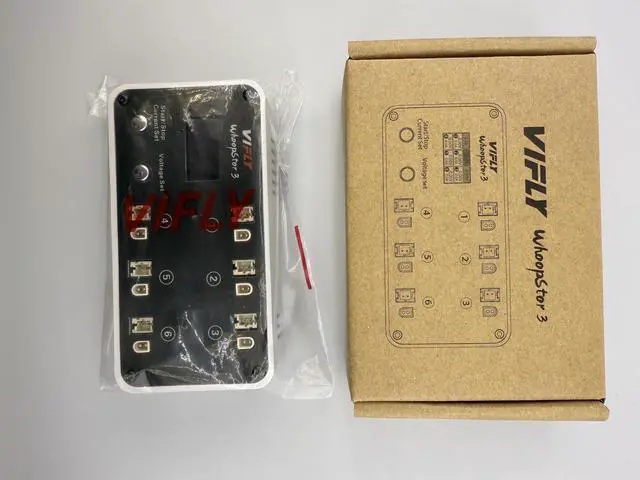 Alt view image 7 of 7 - WhoopStor V3 6 Ports 1S LiPo Battery Storage Charger and Discharger with LCD Display Tiny Whoop Charger with PH2.0 and BT2.0 Connectors
