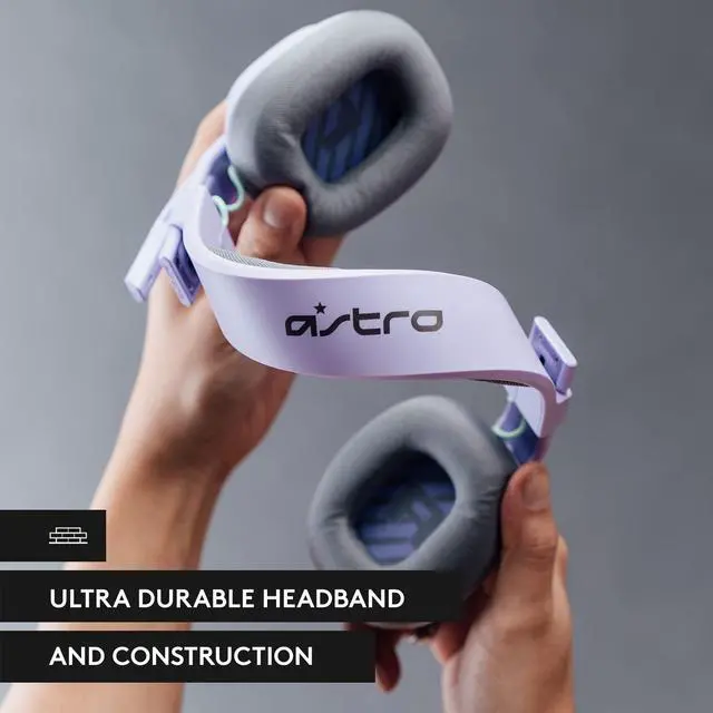 Alt view image 7 of 7 - Astro A10 Gen 2 Cross-Platform Wired Gaming Headset for PlayStation 5/4, Xbox S|X, Nintendo Switch, PC: 3.5mm Headphone Jack, 32mm Drivers, Flip-to-Mute Mic, Over-Ear - Lilac