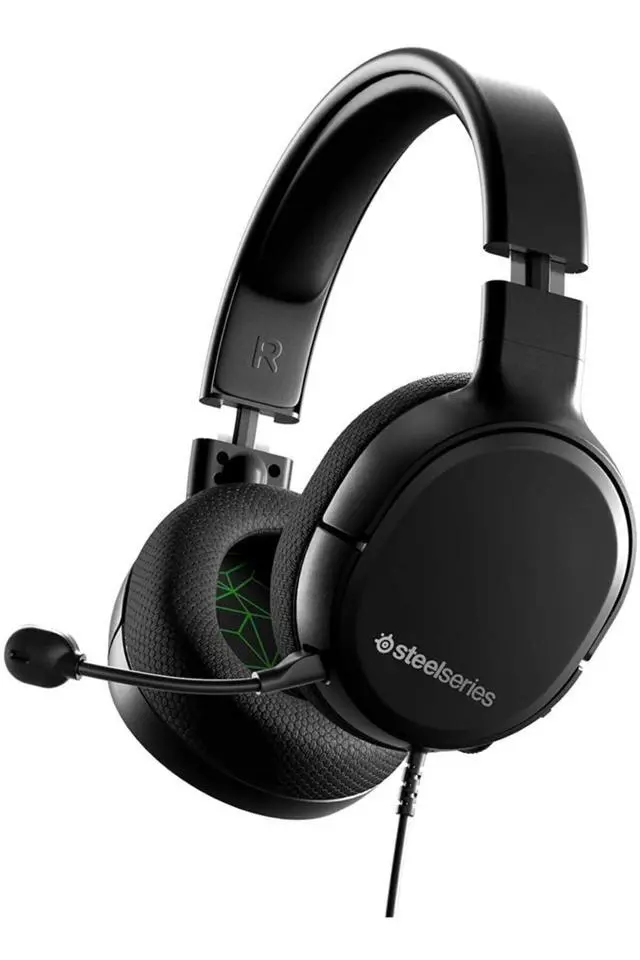 Alt view image 3 of 3 - Arctis 1 Wired Gaming Headset Detachable ClearCast Microphone Lightweight Steel-Reinforced Headband For Xbox, PC, PS5, PS4, Nintendo Switch, Mobile