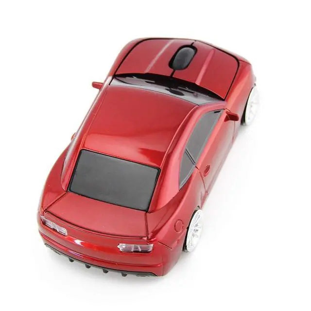 Alt view image 4 of 7 - for CL Car Mouse Wireless Sport Car Shape Laptop Desktop Computer Mouse Optical Mice 2.4GHz Nano USB with LED Headlight