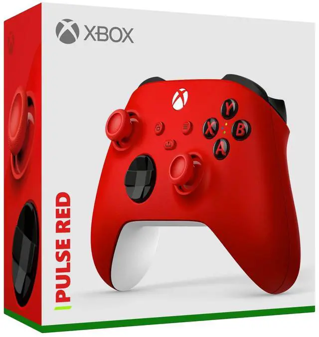 Alt view image 7 of 7 - Wireless Gaming Controller | Pulse Red | Console, PC, & Android | Textured Grip | Wireless, Bluetooth, USB-C Connectivity