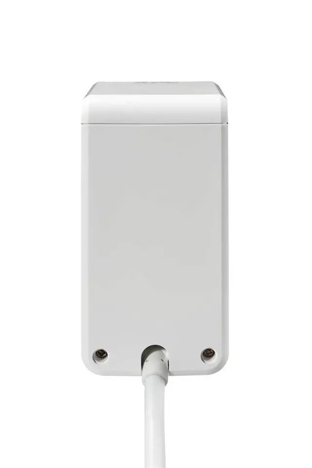 Alt view image 4 of 7 - Desk Mount Power Station PE6U4W, U-Shaped Surge Protector with USB Ports (4), Desk Clamp, 6 Outlet, 1080 Joules , White