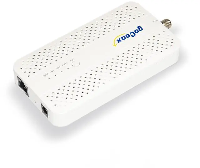 Alt view image 3 of 6 - MoCA 2.5 Adapter with 2.5GbE Ethernet Port | MA2500D Ethernet Over Coax for Gaming & 4K Streaming | 2.5Gbps, Plug and Play | for Cable Internet Homes - Requires 2+ Adapters (White)