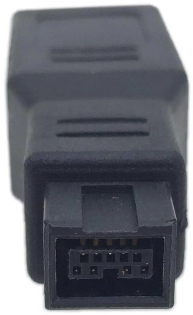 Alt view image 4 of 6 - FireWire IEEE 1394 Type A 400 6 Pin Female to 1394 Type B 800 9 Pin Male Data Transfer Adapter Converter