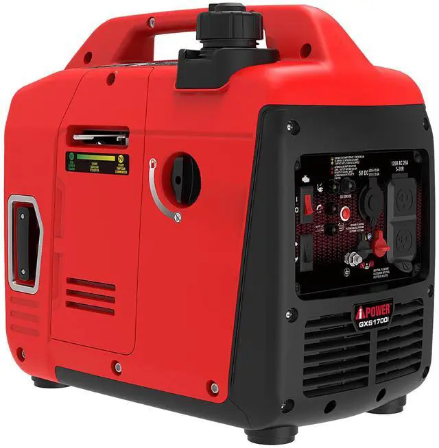 Main image of AiPower 1700 Watt Portable Quiet Inverter Generator Gas Powered, Small Ultra Lightweight Quiet Generator for Camping, Tailgating, Home Backup, Emergency, EPA Compliant, CO Sensor (GXS1700i)