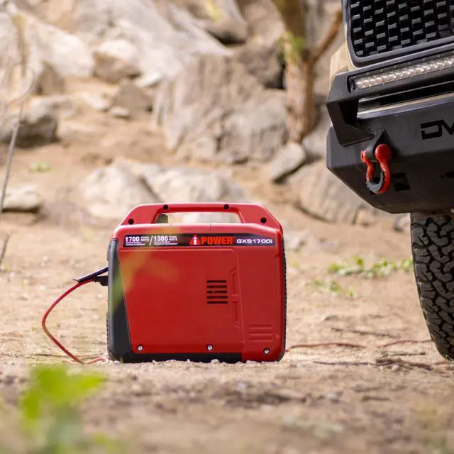Alt view image 6 of 7 - AiPower 1700 Watt Portable Quiet Inverter Generator Gas Powered, Small Ultra Lightweight Quiet Generator for Camping, Tailgating, Home Backup, Emergency, EPA Compliant, CO Sensor (GXS1700i)