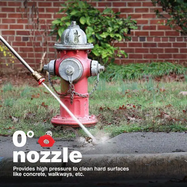 Alt view image 2 of 7 - AiPower 2000PSI 1.2 GPM Electric Pressure Washer with QC Nozzles Onboard Soap Tank for Driveway, Yard, Fence Cleaning