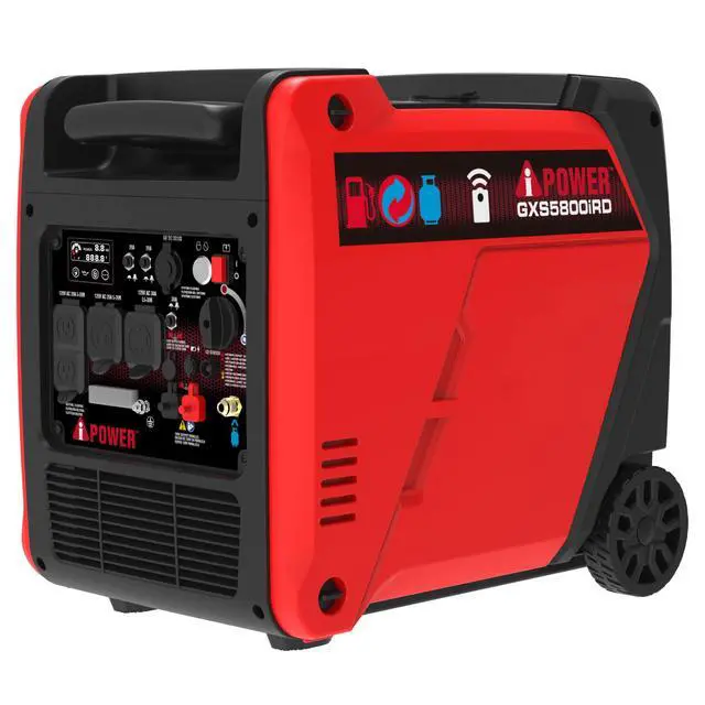 Alt view image 2 of 4 - AiPower 5800-Watt Dual Fuel Remote Start Inverter Generator, Fuel Sense Technology