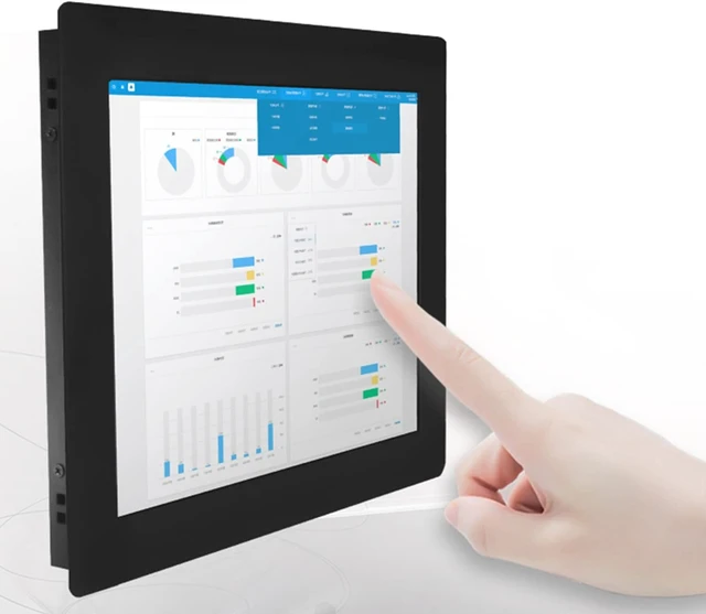 Alt view image 4 of 7 - 12.1 Inch Resistive Touch Screen CNC Computers Embedded Installation 8GB RAM Win10(8GB RAM 512GB SSD,core i7-3540M)