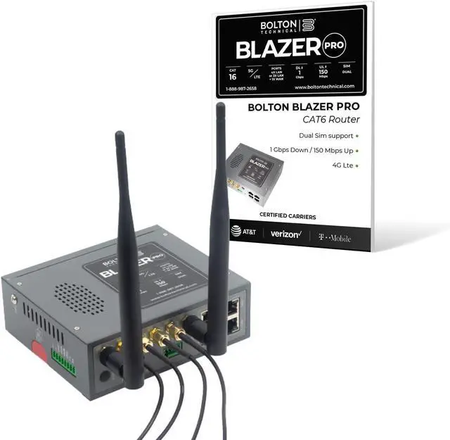 Main image of Bolton Technical 5G CAT19 Cellular Router