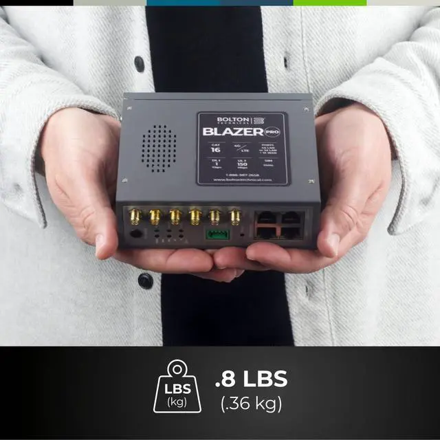Alt view image 5 of 6 - Bolton Technical 5G CAT19 Cellular Router