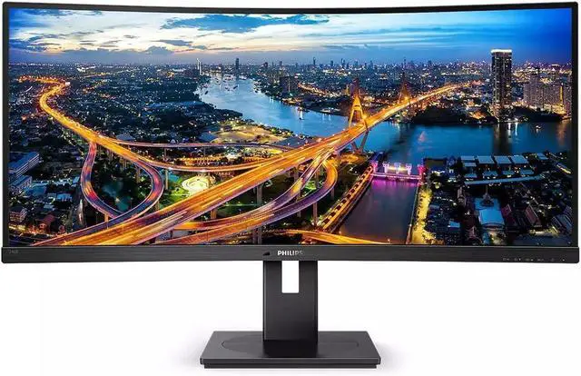 Main image of PHILIPS 34IN 2K Curved Monitor W/DP, HDMI, USB-C
