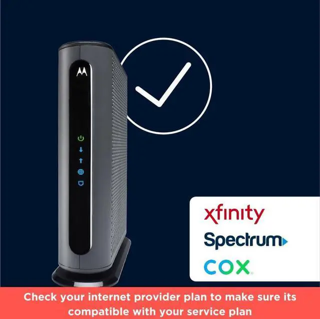 Alt view image 2 of 7 - Motorola MB8611 DOCSIS 3.1 Multi-Gig Cable Modem
