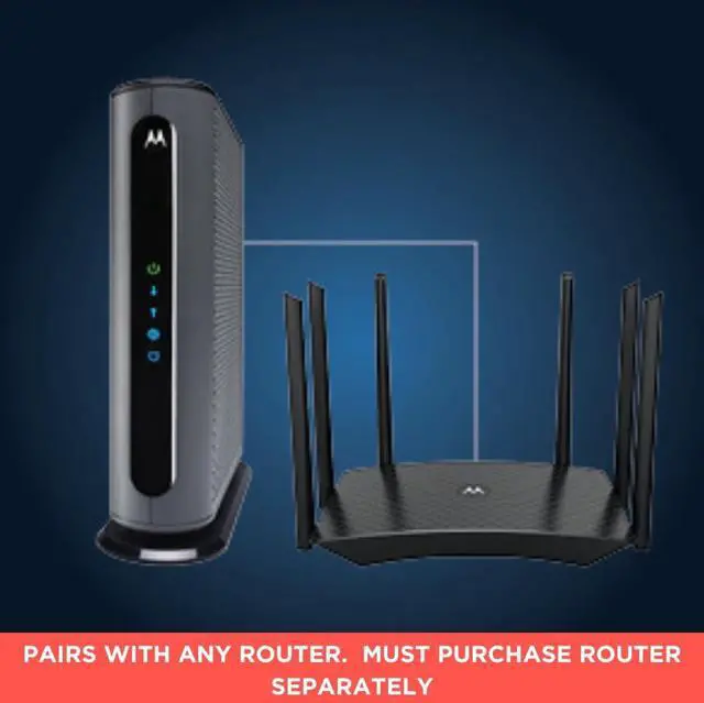 Alt view image 5 of 7 - Motorola MB8611 DOCSIS 3.1 Multi-Gig Cable Modem