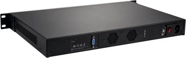 Alt view image 6 of 6 - Inte X520 2 * 10G SFP+/I5-4300M with 6X I226-V 2.5GbE LAN Barebone/ROS Firewall Hardware/USB3.0/1*M.2 Nvme/mSATA/SATA3.0/1U Rack Industrial Computer/Network Security Server