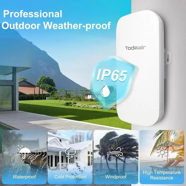 Alt view image 2 of 6 - Outdoor WiFi Extender