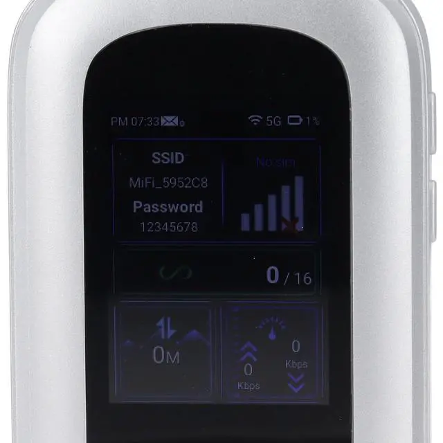 Alt view image 6 of 7 - 5G 6 Mobile Hotspot, High Speed, Supports 16 Devices, 4000mAh Portable Router, Suitable for Watching Videos and Playing Games