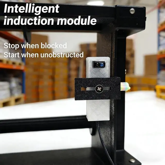 Alt view image 3 of 7 - Automatic Label Dispenser Stripper, Label Applicator Sticker Roll Dispenser with Auto Sensing & Rechargeable, Max Labeling Size 120×150mm, for Warehouse Packaging Logistics Barcode Labels
