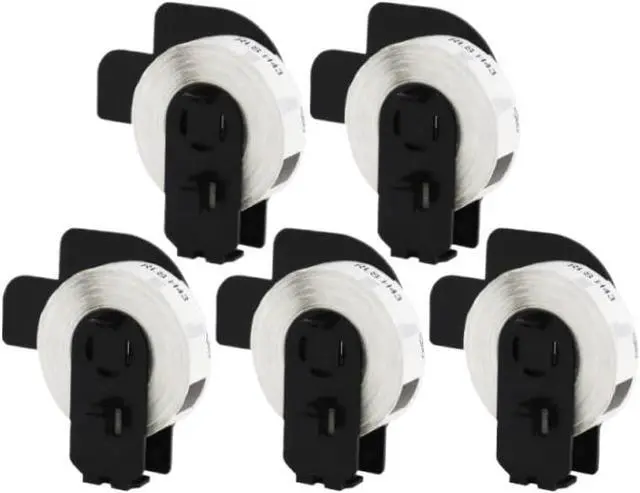 Main image of Thermal Printer Labels 17mm X 54m 400 Pcs Compatible with QL-710W QL-550 QL-570 QL-580N QL-800 QL-810W QL-820NWB
