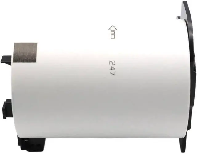 Alt view image 5 of 7 - Thermal Label Roll Compatible with QL-1100 QL-1050 QL1115 DK-11247 DK-1247 103mm X 164mm 180 Sheets