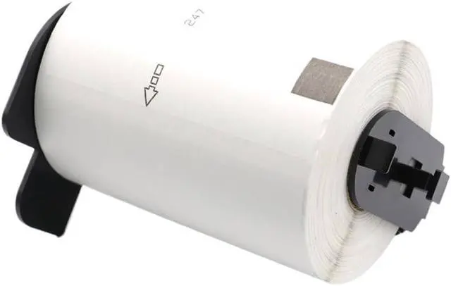 Alt view image 7 of 7 - Thermal Label Roll Compatible with QL-1100 QL-1050 QL1115 DK-11247 DK-1247 103mm X 164mm 180 Sheets