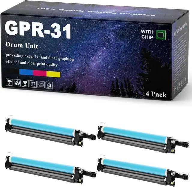 Main image of GPR-31 GPR31 Drum Unit Compatible for Canon ImageRUNNER Advance C5030 C5030i C5035 C5035i C5235 C5235A C5235i C5240 C5240A C5240i Printers,with Chip