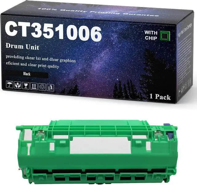 Main image of CT351006 CT351005 Drum Unit Compatible for Xerox DocuPrint M115b M115f M115fs M118w M118z P115b P118w Printers,High Yield 10000 Pages with Chip