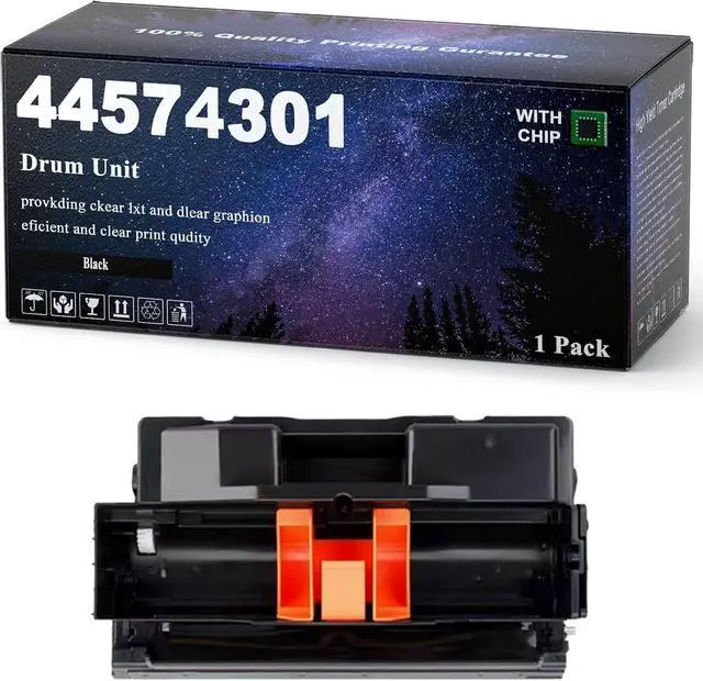 Main image of 44574301 B412dn B412 Drum Unit Compatible for OKI B412dn B432dn B432dnw B512dn MB472W MB472dnw MB492dn MB562W Printers,High Yield 30000 Pages with Chip