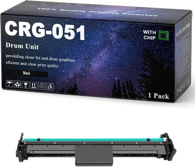 Main image of CRG-051 051 Drum Unit Compatible for Canon LBP162w LBP161dn MF263dn MF266dn MF269dw MF264dw Printers,High Yield 12000 Pages with Chip