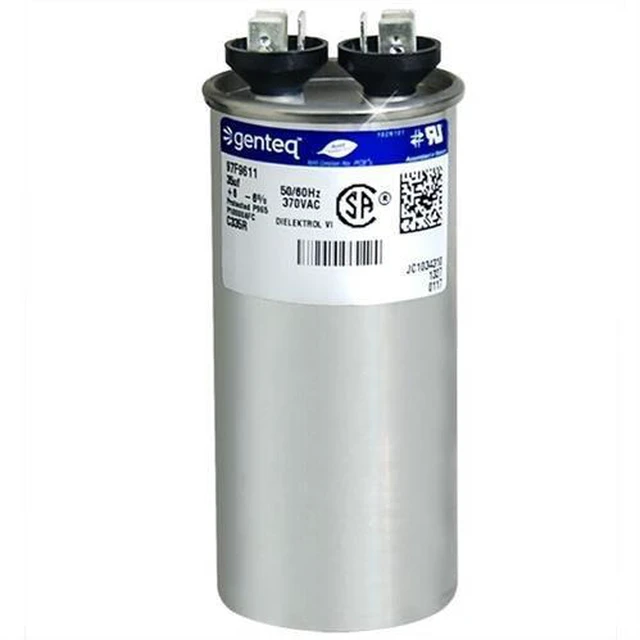 Alt view image 2 of 3 - 35 uF MFD x 370 VAC GE Industrial Replacement Capacitor Round # C335R / 97F9611